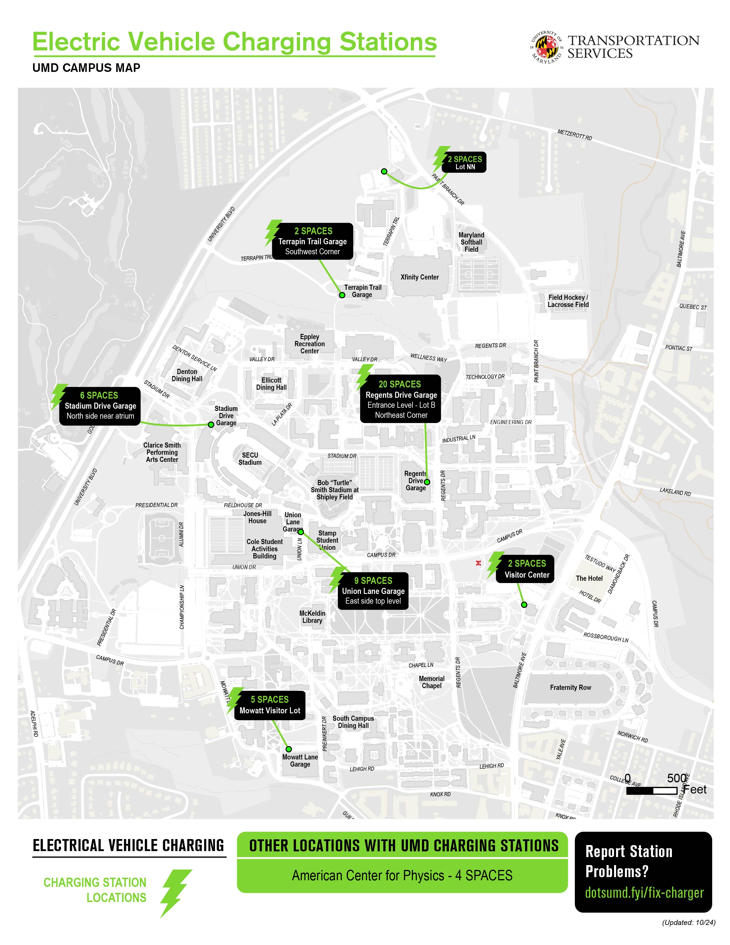 map of EV charging locations